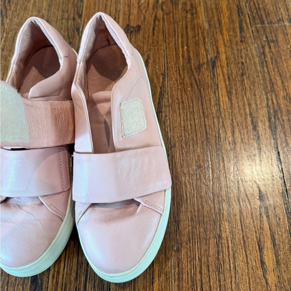 Pink J/Slides Double Strap Velcro Sneakers - Picture 6 of 8